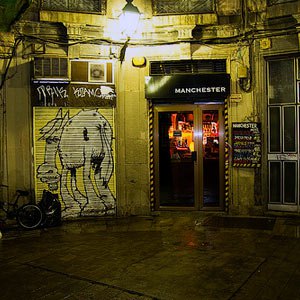 De Populaire Manchester Bar in Barcelona