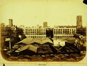 La Boqueria en 1874