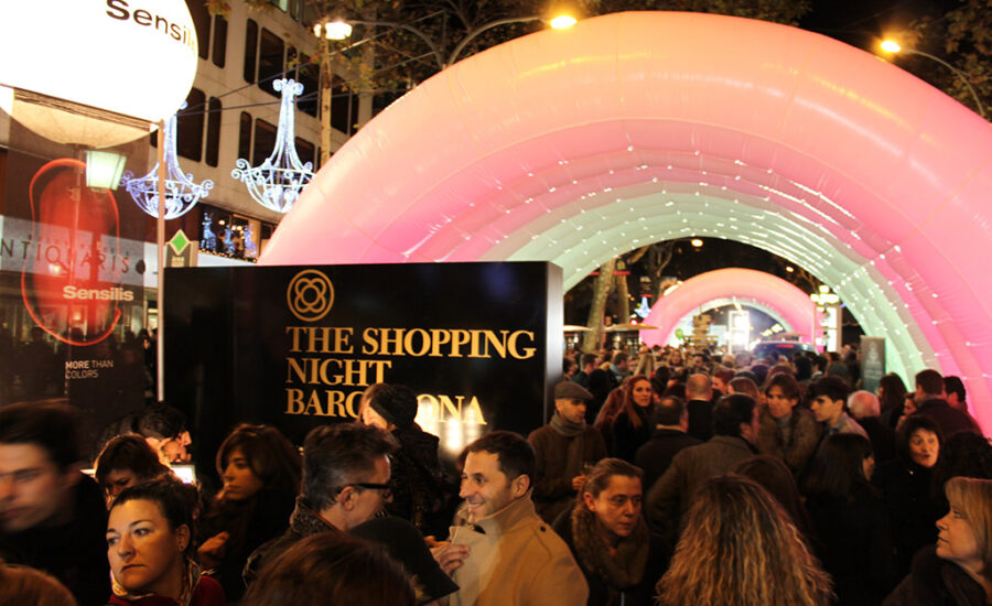 The Shopping Night Barcelona 2015- Shakespeare arrive en ville