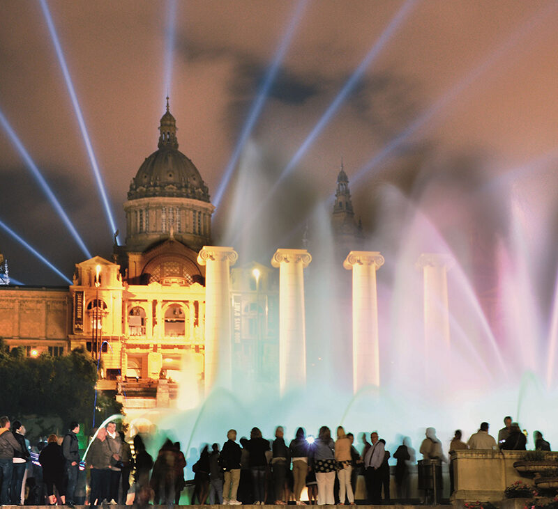 La fontaine magique de Barcelone