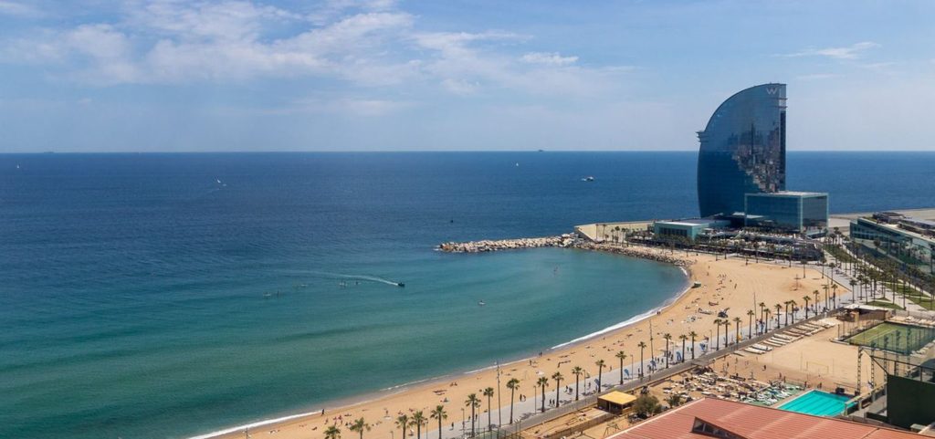 barcelona beach