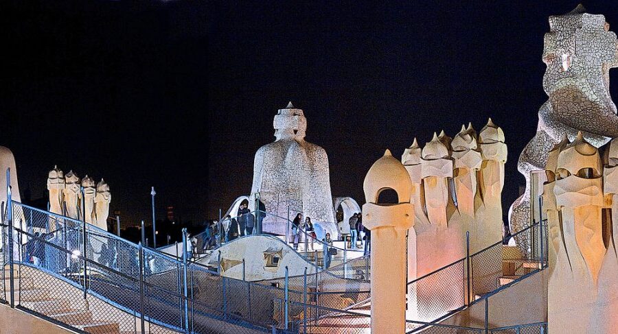 Ночь джаза в La Pedrera Gaudi