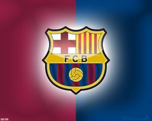 Club colors FC Barcelona