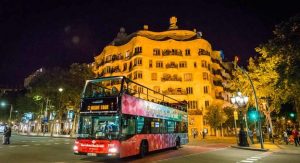 Night bus Barcelona