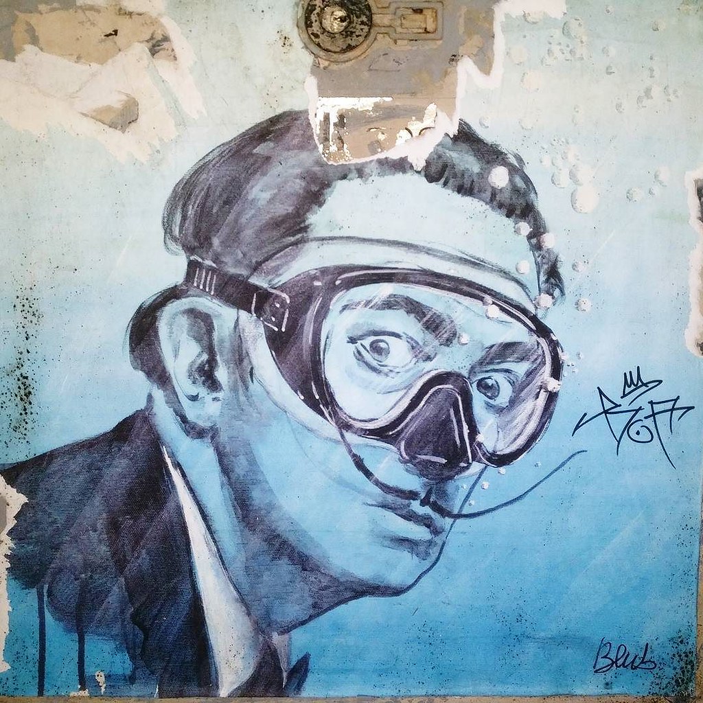 Dalí street art bcn