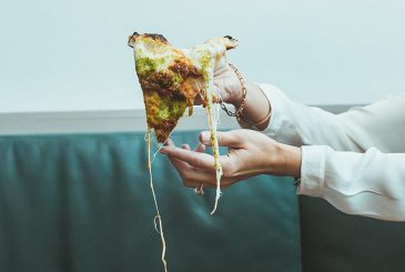 italian pizza slice