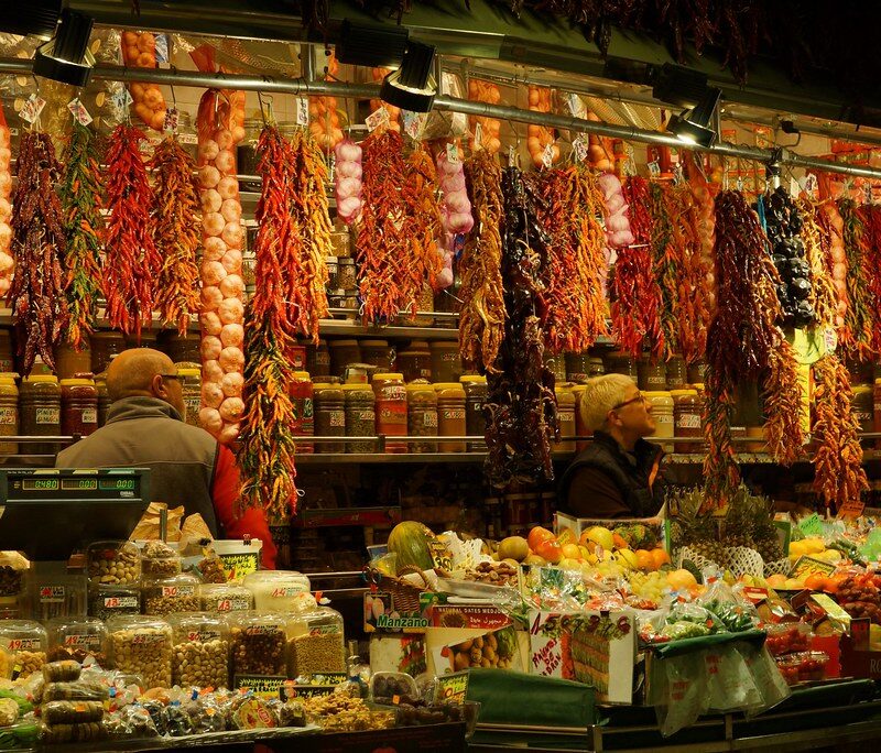 巴塞罗那最受欢迎的市场