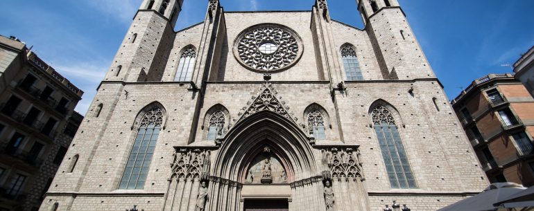 Facts surrounding Santa María del Mar basilica in Barcelona