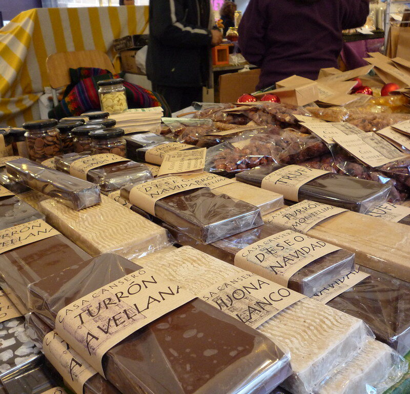 Традиционные рождественские сладости в Барселоне