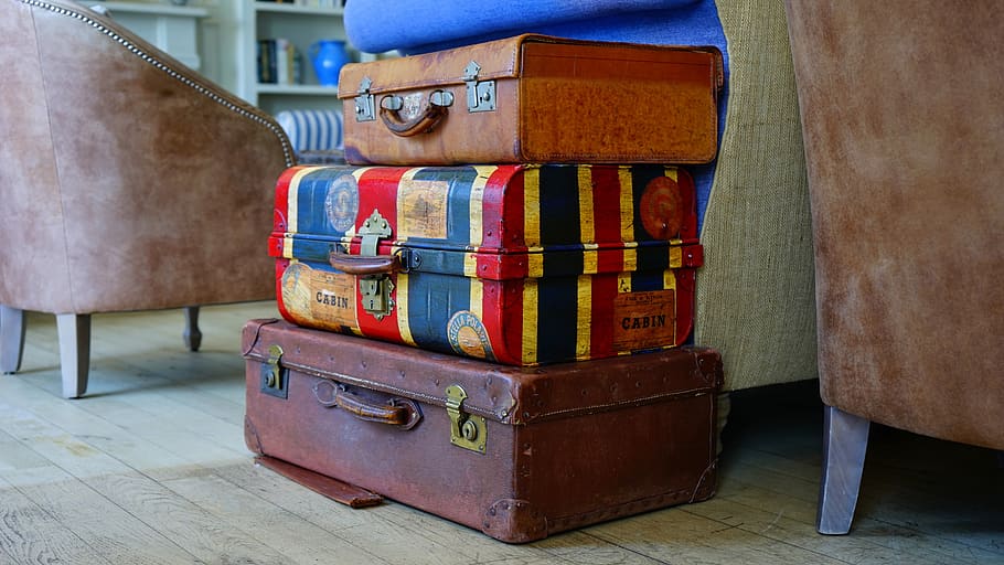 suitcases