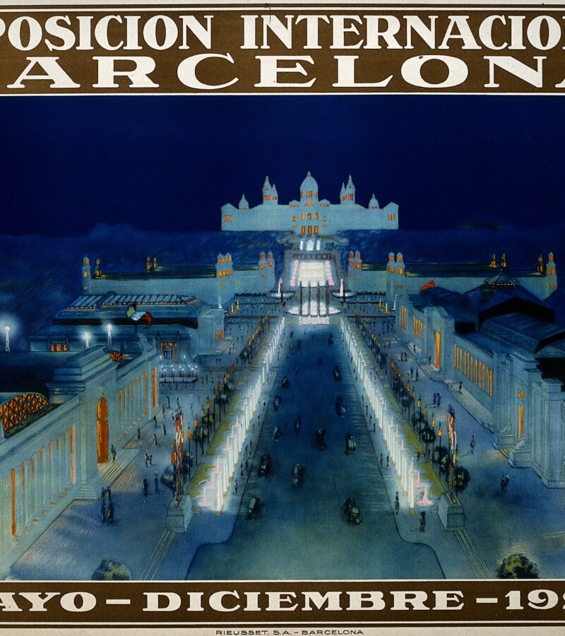 1929年的巴塞罗那世界博览会是什么？