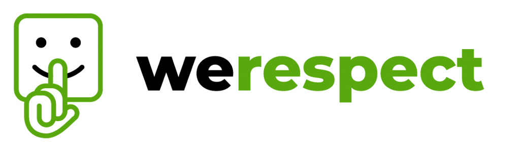 we respect logo