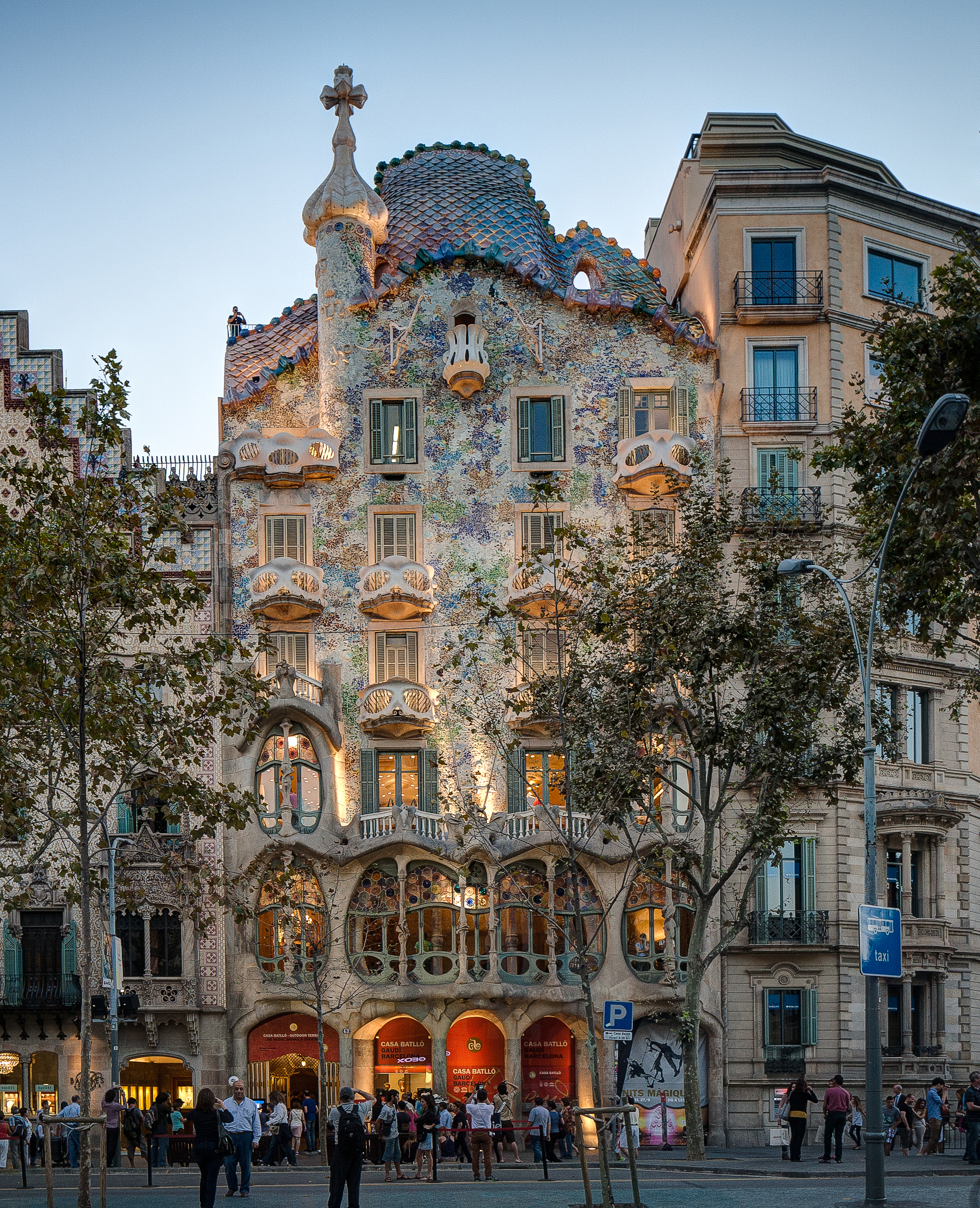 Casa Batllo  Passeig de Gracia - PANORAMASTREETLINE