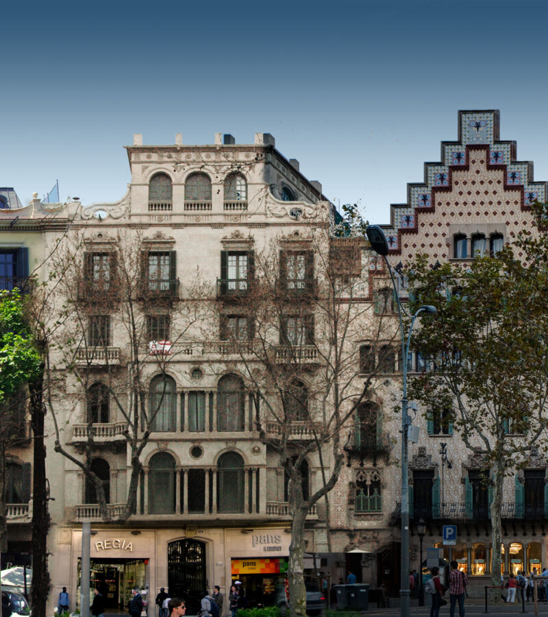 发现巴塞罗那的Passeig de Gràcia：标志性建筑和历史