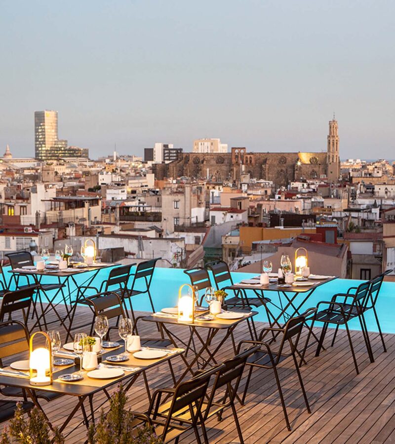 巴塞罗那的最佳冬季屋顶露台