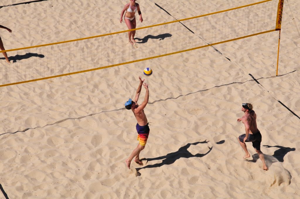 volleyball beach