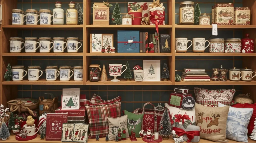 Concept store navideña llena de detalles especiales