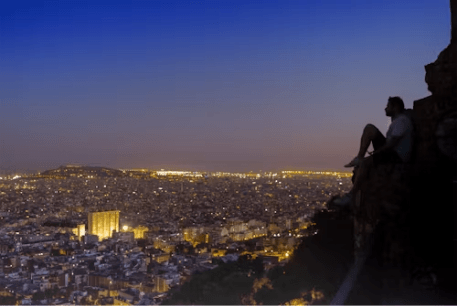 vue sur Barcelone depuis les Bunkers del Carmel