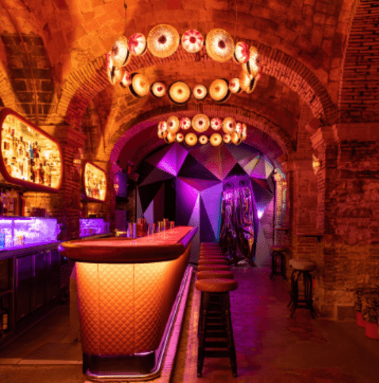 Monk hidden cocktail bar in Barcelona
