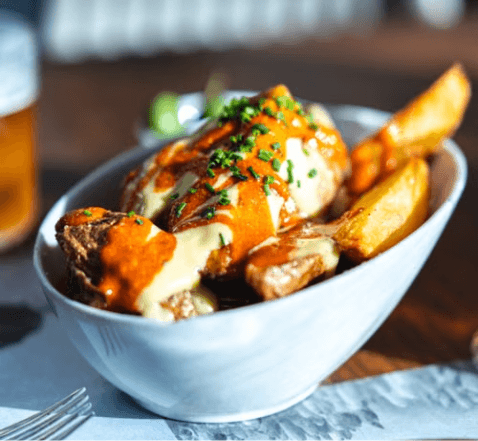 image of patatas bravas